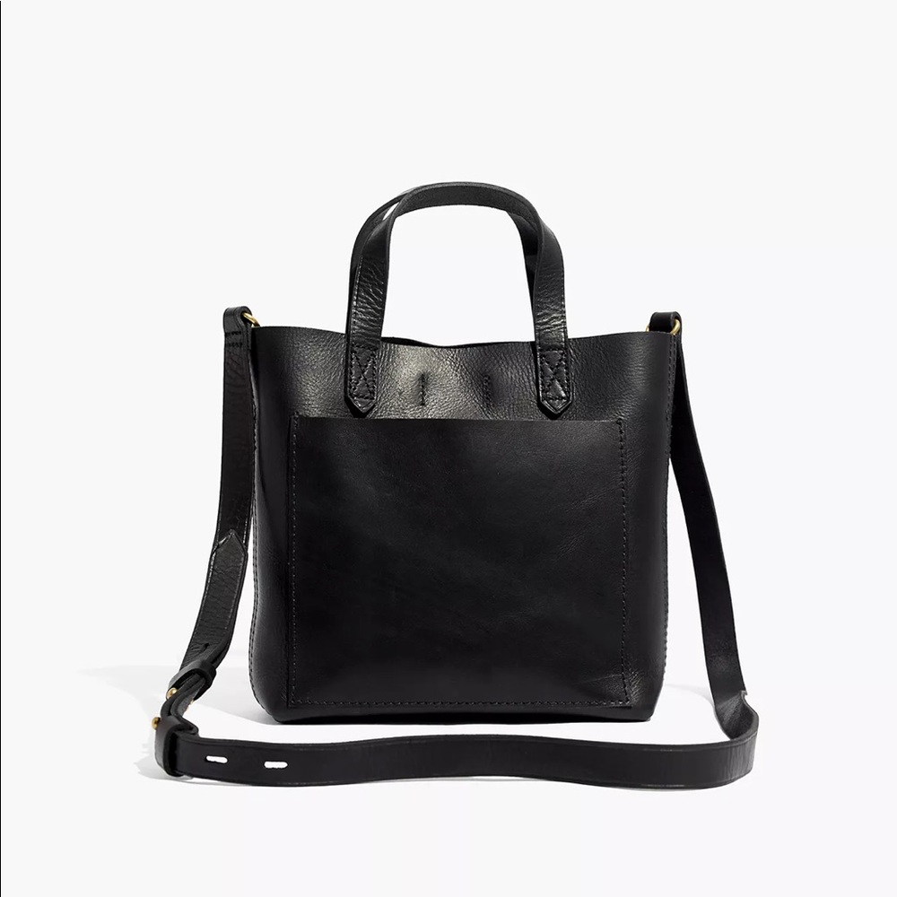 Madewell Black Transport Tote Mini